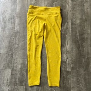Outdoor Voices yellow leggings